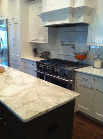 Calcutta Gold Marble Countertops - Dallas Countertops