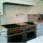 Slab Backsplash / Glass Surround